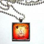 Orange. I love coffee. Square 1 